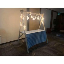 접이식 행사 부스 마트 매대 이동식 진열대 시장 테이블, I