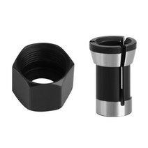 목공 우드 카빙 조각 끌 정 서각칼 6mm/6.35mm/8mm M15 기계 척 너트 탄소강 전기 라우터 밀링 커터 악세사리 목공용, [01] A