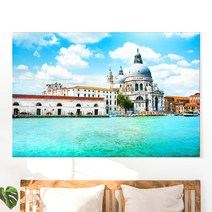 바다사진 물그림 바다액자 물사진 물멍 카페 감성 해변 창문 인테리어 캔버스 액자, 11.베네치아의 운하