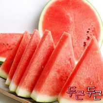 산지직송 제철 비파괴 당도선별 부여 수박 5kg, 1개