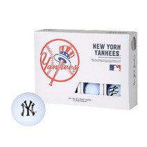 [MLB] New York Yankees 2-Layer Golf Ball12구