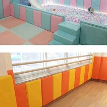 아기벽매트 어린이집벽쿠션 40*40 태권도장매트, 그레이
