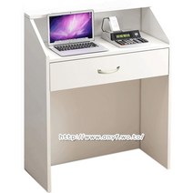 신형카운터2 접수대 계산대 안내데스크 인포메이션 카운트 카운타 계산대 매대 프론트 포스기 책상 캐셔대 로비 테이블, 파스텔, 키추가안함