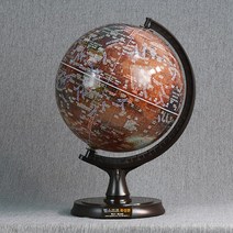 맵소프트 30cm 기본 화성본 3차원 조명 붉은 행성 표면 우주 탐사여행, 1번_30cm 기본 화성본 (30-R)
