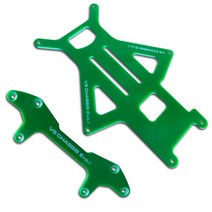 카본 섬유 시트 VS EVO 섀시 1.5mm 클래스 파이버 94734 타미야 미니 4WD 레이싱카 모델 예비 부품, 03 Green