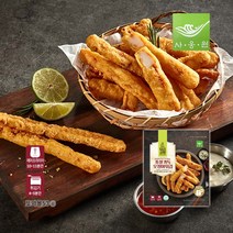 사옹원 통살가득오징어튀김 300g 40g 7ea 대왕튀김분식