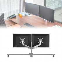 책상 켓 컴퓨터 모니터 암 듀얼 거치대(15_27) 이동식 지지대 마운트 멀티 트리플 걸이 싱글 32, 본상품선택, 본상품선택, 상세페이지 참조