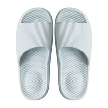 인사이드리빙 발편한 푹신한 편안한 쿠션 층간소음 실내 거실 실내용 슬리퍼 실내화, 여성용스카이