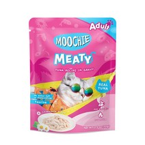 무치 미티 고양이 파우치간식 참치그레이비 70g 12개