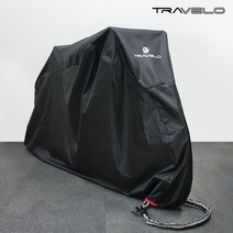 트레벨로 방수 자전거커버 덮개, 블랙, 1개
