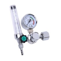 Hot 0-25 Mpa CO2 Gas Flowmeter Pressure Reducer Zincalloy Argon Accurate Manual Welding Handheld Sca, 01 Black