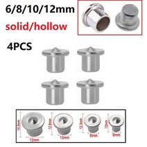 도웰지그 맞춤 핀 센터 포인트 세트 목재 마커 구멍 장부 681012mm 드릴 전원 액세서리 도구 플러그 4 피스, hollow 12mm