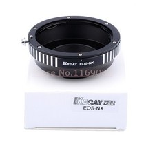 Kecay의 EOS호환-NX 렌즈 마운트 어댑터 Can & n EF 삼성 호환 카메라 바디 NX300M NX2000 NX210, 한개옵션0
