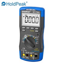주파수 카운터 멀티미터 HoldPeak HP 770HC NCV 기능 온도 듀티 사이클 테스트 기능을 갖춘 RMS 자동 디지털