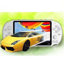 미니컴파이 x12 게임 비디오 게임 psp 레트로 듀얼 로커 조이스틱 용 핸드 헬드 게임 콘솔 sfcgbanesbin 용 5.1 인치 스크린 tv 게임 플레이어, x12-w.