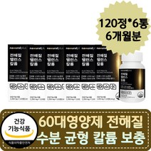 60대영양제 수분 균형 칼륨 보충 옥수수수염 칼륨효능 칼륨많은음식 50대 70대 전해질 칼륨영양제 전해질부족 히비스커스 뽕나무잎 말토덱스트린 판토텐산 비타민B6 영양제추천
