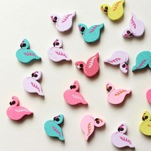 도토리디자인 플라밍고 나무비즈20p 우드비즈