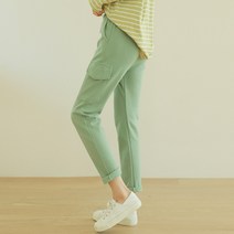 핑크시슬리 여성용 건빵 슬림 일자 트레이닝팬츠