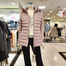올리비아로렌 슬림 경량 숏덕다운 VVBKDWW9321LI