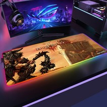led 가정용 테블릿 그림패드 페인팅 그림 웹툰 태블릿 글씨 RGB 마우스 패드 디아블로, [06] 400x900x3mm, 12 A10_06 400x900x3mm