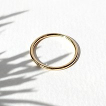 에버링 14K 금 반지 보르도 파이프링 15_RNJK4201 Gold Ring Gift