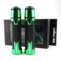 가와사키 닌자650 Z650 핸들 고무 그립 커버, 초록