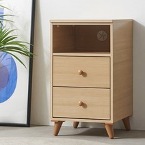 미니 3단 이케아 서랍장 400 신혼 원룸 협탁 자취방 거실 침실 수납장, A2123, 아이보리