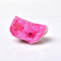 스톤 천연자수정원석 크리스탈 천연 원석 다채로운 전기 도금 마노 불규칙한 클러스터 치유 돌 원시 결정 바위 광물 표본 홈 장식, Pink+50-80g