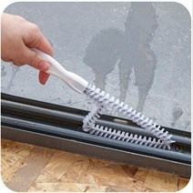 키밍 삼각형 생활품 창문 바닥 타일 주방 도구 틈새 브러쉬 화장실 솔 청소 용 1204EA, 본상품선택