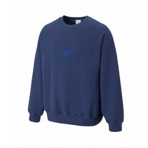 챈스챈스 TWISTED 로고 맨투맨 스웨트셔츠 블루