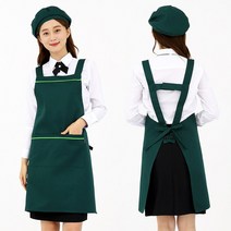 휴니패코 H형 어깨형 벨크로 앞치마, 수박