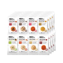 허닭 [본사당일출고] 닭가슴살 곤약볶음밥 250g 8종 혼합(야채+새우+김치+갈릭+닭갈비+소불고기+불닭+카레), 32팩