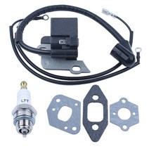 파트너 용 점화 코일 350 Jonsered CS2137 엔진 모터 부품 교체 351 전기 톱 w 개스킷 키트 370 371 390, 한개옵션0