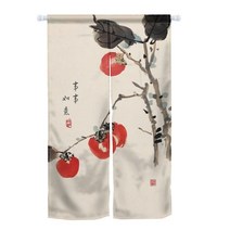 안방커튼 레이스 차르르 아이방전통 잉크 그림 문 커튼 벽걸이 마운틴 행잉, 17 CLX00287_02 70x150CM