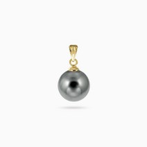 에버링 14K 금 흑진주 펜던트 그레이스펄 10mm_PPEE4102 Gold Pearl Gift