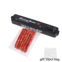 스킨포장기 진공 실러 포장 기계 220V 가정용 식품 필름 포장기, [01] machine with 10bags, [04] AU 플러그, [01] 220V