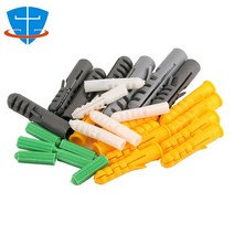 토글러앙카 200pcs m4 m5 m6 m8 m10 m12 m14 플라스틱 앵커 확장 파이프 튜브 벽 플러그 고무 플러그 확장 나사 앵커, 200개, 녹색 m6 x 25mm