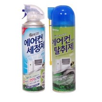산도깨비 에어컨 세정제 330ml+에어컨 탈취제 300ml, 1세트