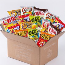 과자선물세트 사무실 학생 인간사료 간식 인기스낵 15종, 1세트