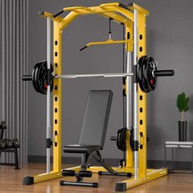미니렉 세트 하프랙 바벨 파워랙 홈짐, 스쿼트랙 세트 + 100kg 철갑 바벨