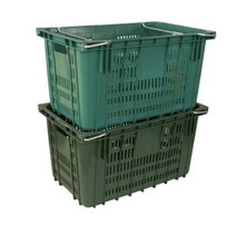 여기상사 10p 하중높은 적재 바구니 박스 수산물 마트, 상품선택, 과일상자재생-10개