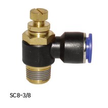 위즈펌 SC8-3 8 8mm 5EA 코리아뉴매틱 스피드컨트롤러