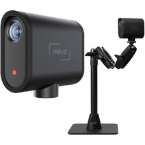 로지텍 Mevo Start 올인원 Full HD 라이브 스트리밍 카메라(Mevo 테이블 웹캠 스탠드 포함), 기본