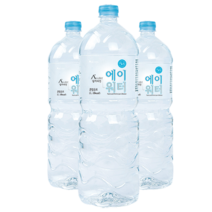 에이워터 내추럴 알카리음료 2L x 6개 600ml x 24개