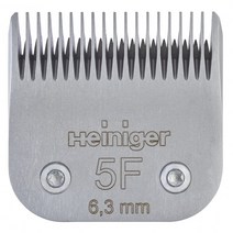 하인이거 Heiniger 고양이 강아지 클리퍼 쉐이빙 헤드 날 5F 절단날 6.3mm
