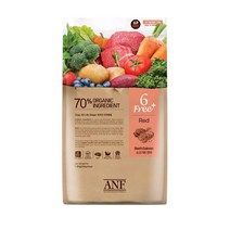 ANF 유기농 6FREE 플러스 강아지 사료, 6 free beef&salmon(소고기&연어), 1.8kg, 10개