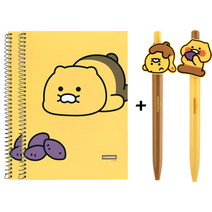 [진영쇼핑] 카카카오프렌즈 춘식이 연습장 2권+춘식이 펜 발라당 고구마