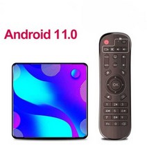 넷플릭스 셋톱박스 미러링 리모컨 스마트 안드로이드, 2GB+16GB 유럽 표준 EU 공식 표준