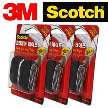 pdg# 3M 고리걸이 찍찍이 테이프 30cm 3쌍 찍직이 후쿠고리 후크걸이, !@상품선택@-