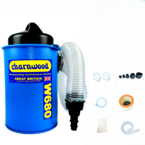 산업용 집진기 흡입기 청소기 대형 목공 먼지 이동식 고출력, B 콘센트 투명튜브 이동식